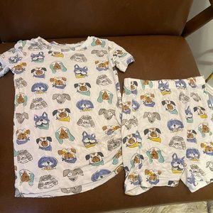 Angel dear bamboo shorty set